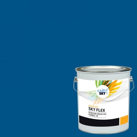 Peinture Ral flexible pour bâche et plastique industrielle - 5005 -  Conditionnement: 1 Kg