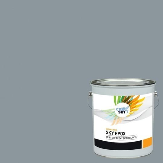 Peinture Epoxy pour sol béton intérieur RAL 7001